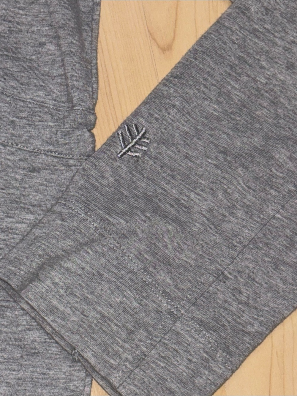 Cooliba Heather Gray UPF 50+ Lightweight Full-Zip Women XL Jacket Bamboo NOTE - Picture 4 of 12